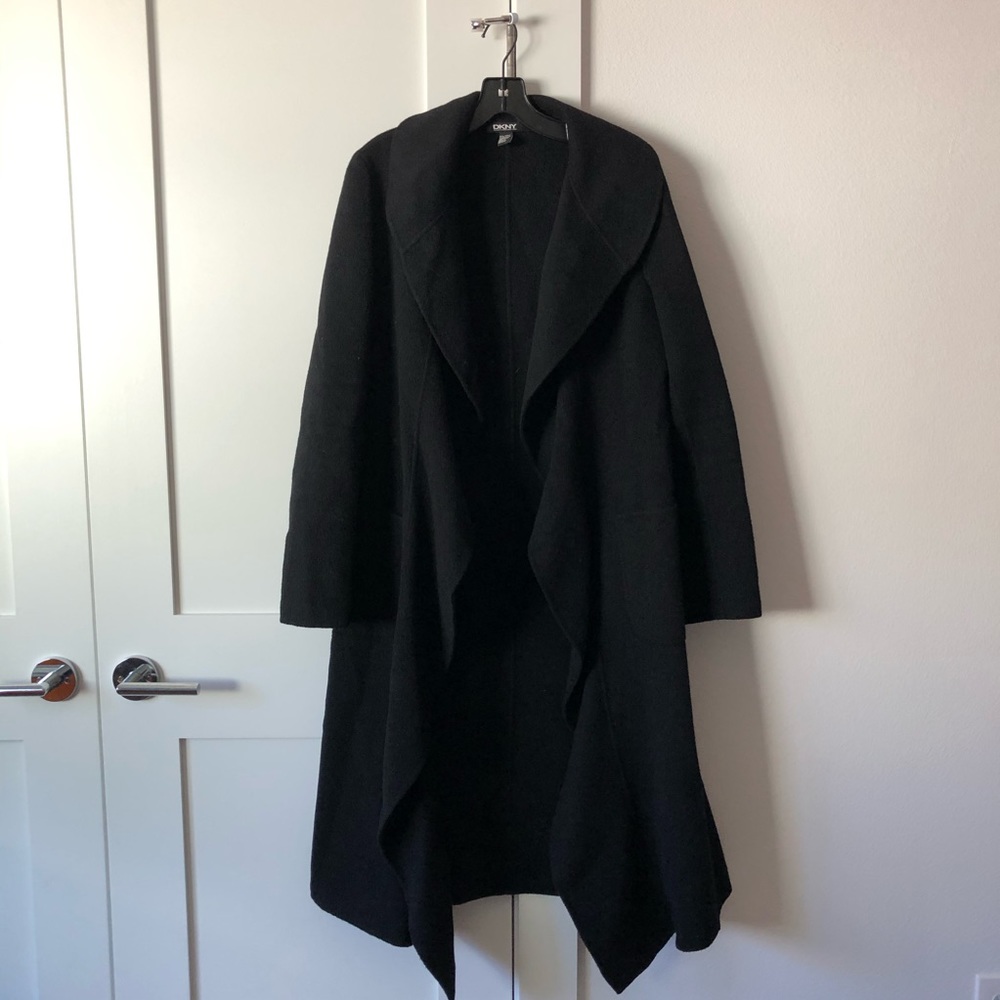 DKNY Wool Cardigan Jacket